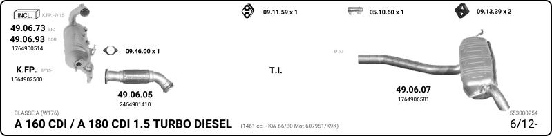 IMASAF 553000254 - Ispušni sistem www.molydon.hr