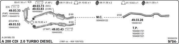 IMASAF 553000239 - Ispušni sistem www.molydon.hr
