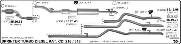 IMASAF 553000232 - Ispušni sistem www.molydon.hr
