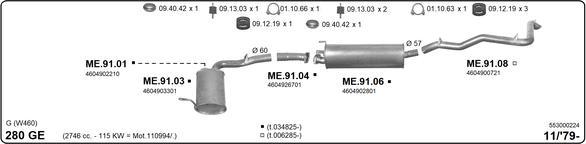 IMASAF 553000224 - Ispušni sistem www.molydon.hr