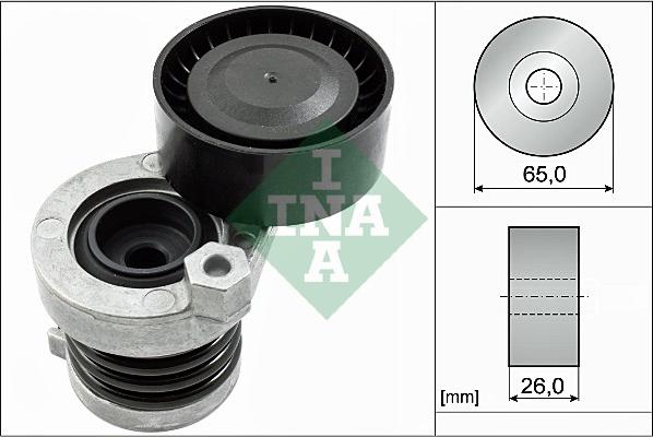 INA 534 0551 10 - Natezač remena, klinasti rebrasti remen  www.molydon.hr