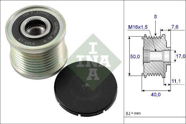 INA 535 0119 10 - Remenica, alternator www.molydon.hr