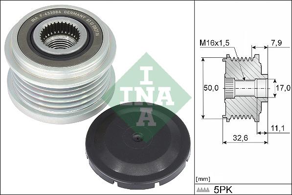 INA 535 0359 10 - Remenica, alternator www.molydon.hr