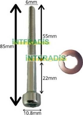 INTFRADIS 10459CO - Garnitura brtvi, brizgaljka za ubrizgavanje www.molydon.hr