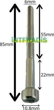 INTFRADIS 10459 - Vijak, Držač injektori za ubrizgavanje www.molydon.hr