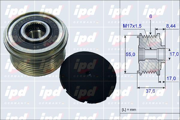 IPD 15-3968 - Remenica, alternator www.molydon.hr