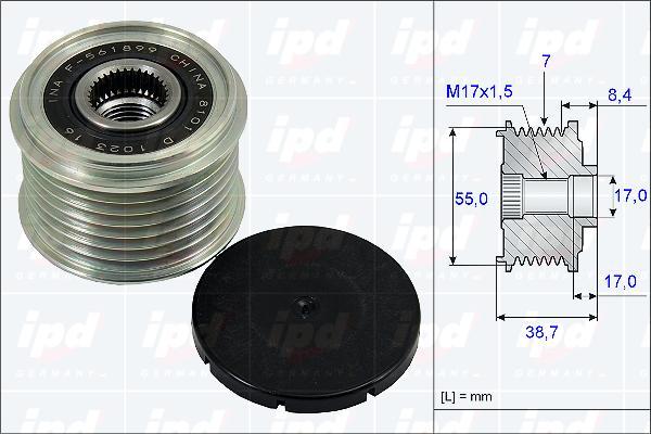 IPD 15-3848 - Remenica, alternator www.molydon.hr
