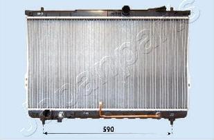 Japanparts RDA283090 - Hladnjak, hladjenje motora www.molydon.hr