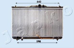 Japko RDA283092 - Hladnjak, hladjenje motora www.molydon.hr