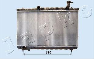 Japko RDA283087 - Hladnjak, hladjenje motora www.molydon.hr