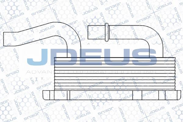 Jdeus 417M37A - Uljni hladnjak, ulje za motor www.molydon.hr