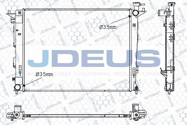 Jdeus 054M47 - Hladnjak, hladjenje motora www.molydon.hr