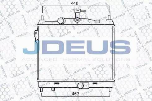 Jdeus 054M32 - Hladnjak, hladjenje motora www.molydon.hr