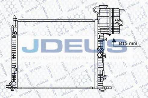 Jdeus 017B25 - Hladnjak, hladjenje motora www.molydon.hr