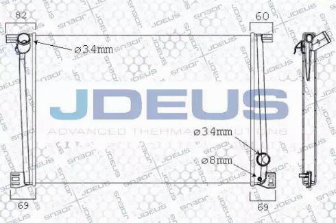 Jdeus 070M04 - Hladnjak, hladjenje motora www.molydon.hr