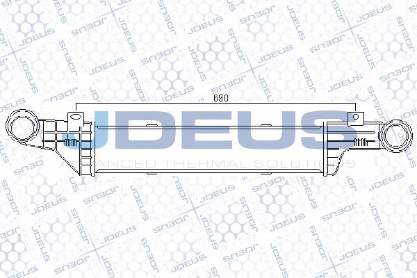Jdeus 817M34A - Intercooler, hladnjak www.molydon.hr