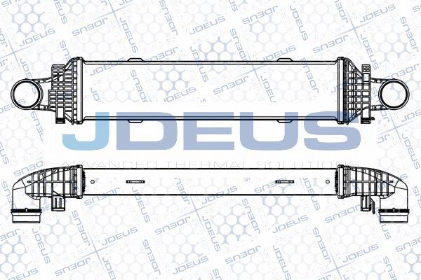 Jdeus 817M24 - Intercooler, hladnjak www.molydon.hr