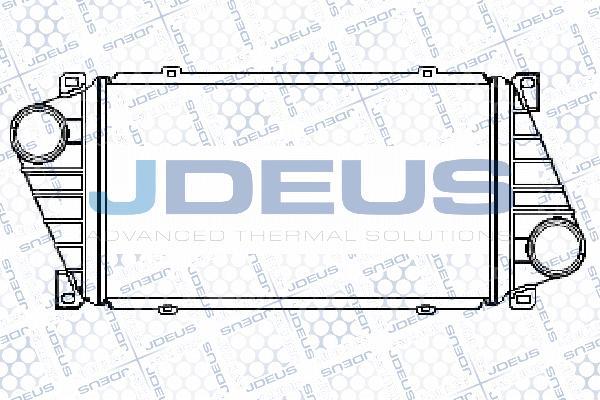 Jdeus 817M23A - Intercooler, hladnjak www.molydon.hr