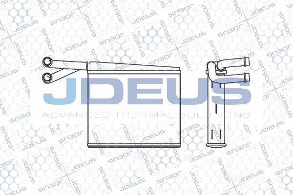 Jdeus 217M22A - Izmjenjivač topline, grijanje unutrasnjeg prostora www.molydon.hr