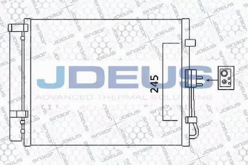 Jdeus 765M15 - Kondenzator, klima-Uređaj www.molydon.hr