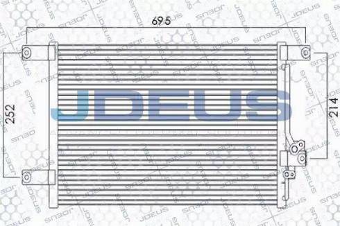 Jdeus 718M34 - Kondenzator, klima-Uređaj www.molydon.hr
