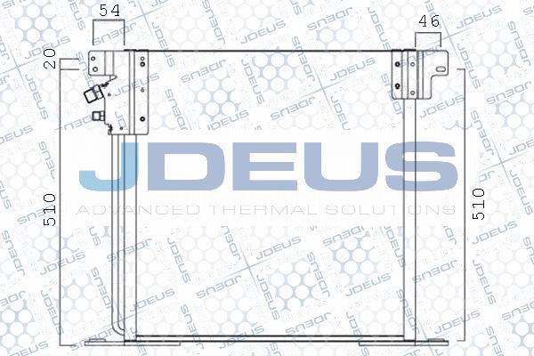 Jdeus 717B25 - Kondenzator, klima-Uređaj www.molydon.hr