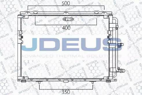 Jdeus 717M48 - Kondenzator, klima-Uređaj www.molydon.hr