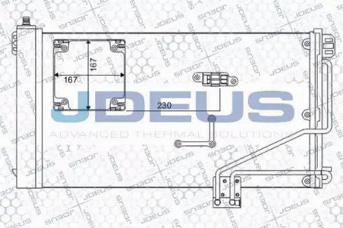Jdeus 717M42A - Kondenzator, klima-Uređaj www.molydon.hr