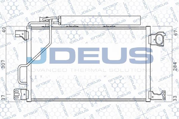 Jdeus 717M55 - Kondenzator, klima-Uređaj www.molydon.hr