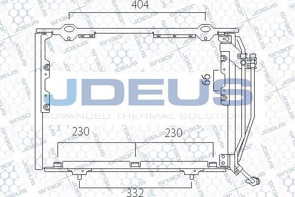 Jdeus 717M33 - Kondenzator, klima-Uređaj www.molydon.hr