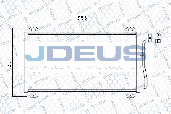 Jdeus 717M21 - Kondenzator, klima-Uređaj www.molydon.hr