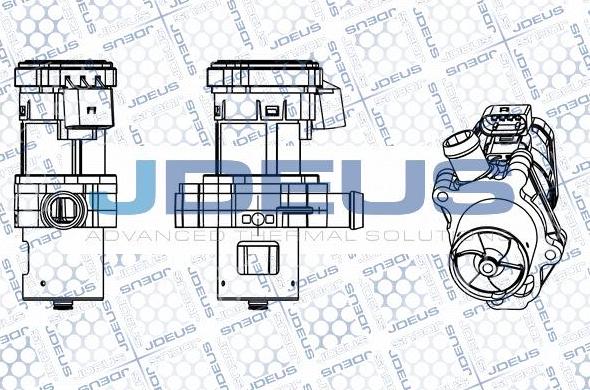 Jdeus EG017002V - EGR ventil www.molydon.hr