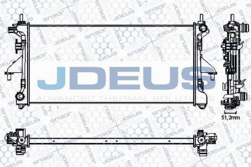 Jdeus EV0120690 - Ventilator, hladjenje motora www.molydon.hr