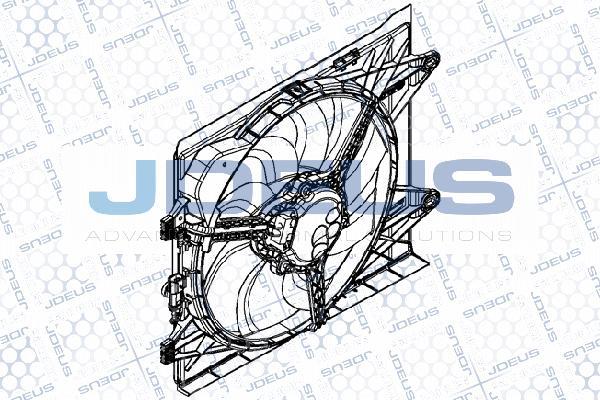 Jdeus EV8B0500 - Ventilator, hladjenje motora www.molydon.hr