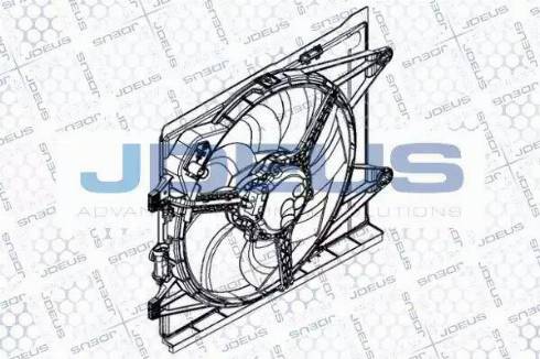 Jdeus EV8B0210 - Ventilator, hladjenje motora www.molydon.hr