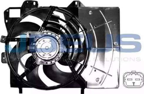 Jdeus EV210350 - Ventilator, hladjenje motora www.molydon.hr