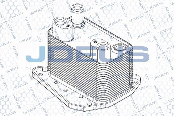 Jdeus M-4170580 - Uljni hladnjak, ulje za motor www.molydon.hr