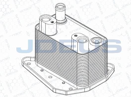 Jdeus M-4170581 - Uljni hladnjak, ulje za motor www.molydon.hr