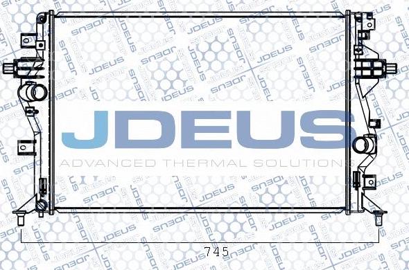 Jdeus M0540660 - Hladnjak, hladjenje motora www.molydon.hr