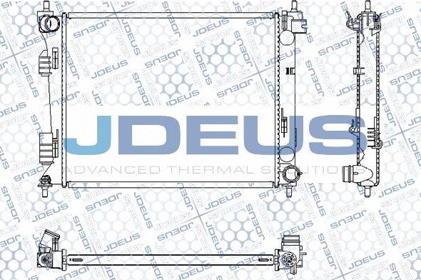 Jdeus M-0540680 - Hladnjak, hladjenje motora www.molydon.hr