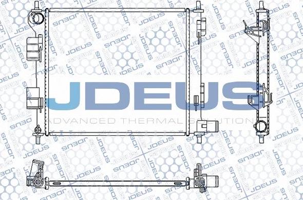 Jdeus M0540670 - Hladnjak, hladjenje motora www.molydon.hr