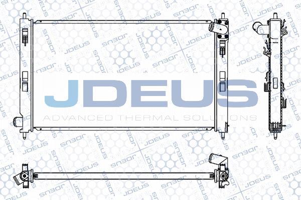 Jdeus M-0180430 - Hladnjak, hladjenje motora www.molydon.hr