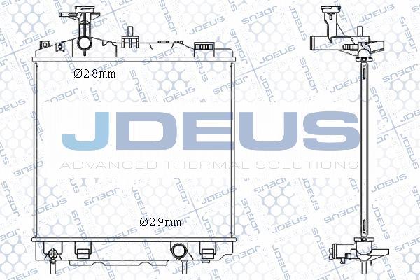 Jdeus M-0180530 - Hladnjak, hladjenje motora www.molydon.hr