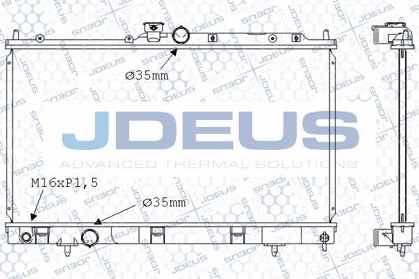 Jdeus M-0180350 - Hladnjak, hladjenje motora www.molydon.hr