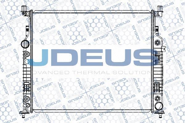 Jdeus M-0170940 - Hladnjak, hladjenje motora www.molydon.hr