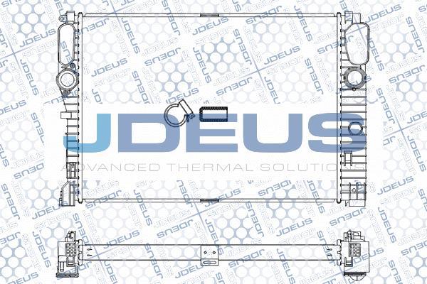 Jdeus M-0170970 - Hladnjak, hladjenje motora www.molydon.hr