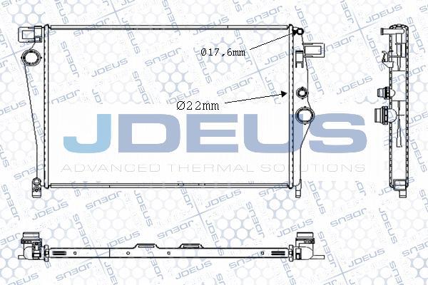Jdeus M-0171060 - Hladnjak, hladjenje motora www.molydon.hr