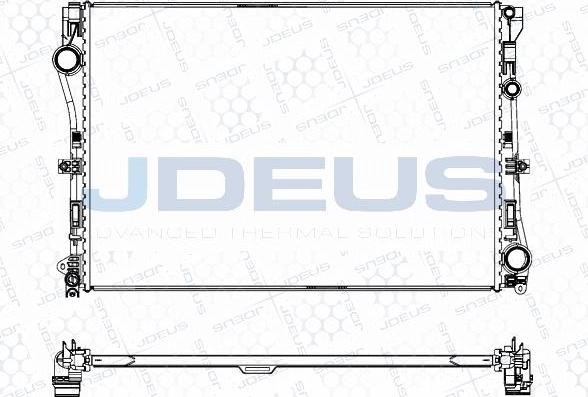 Jdeus M-0171080 - Hladnjak, hladjenje motora www.molydon.hr
