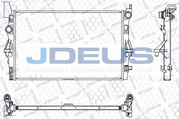 Jdeus M-0171100 - Hladnjak, hladjenje motora www.molydon.hr