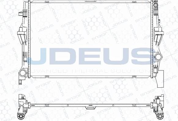 Jdeus M-0171110 - Hladnjak, hladjenje motora www.molydon.hr